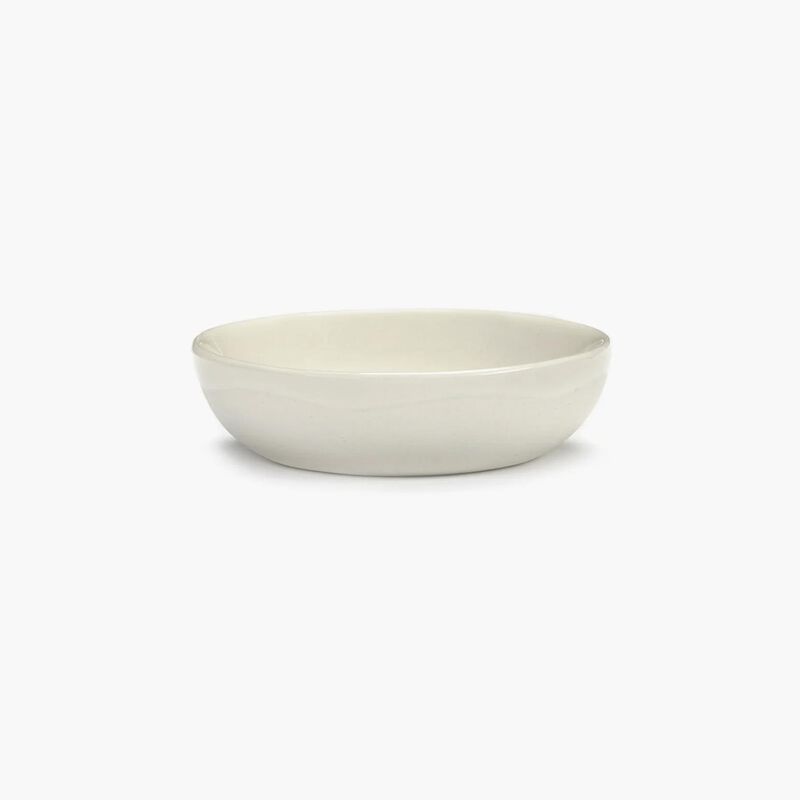 Ottolenghi Feast Dish XS White Swirl Stripes Red Set Of 8 image number 2